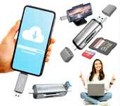 Czytnik kart SD microSD USB 30 Typ C adapter szybki uniwersalny