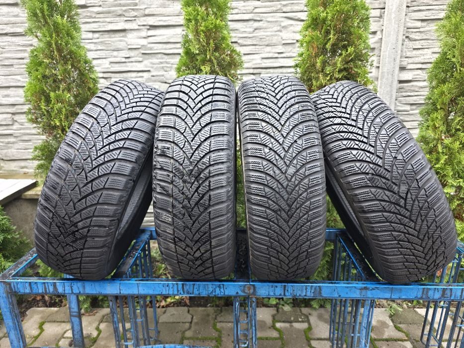 4szt zima 195/65-15 2x Semperit 95T 7.5mm + 2x Firestone 91T 6.5mm