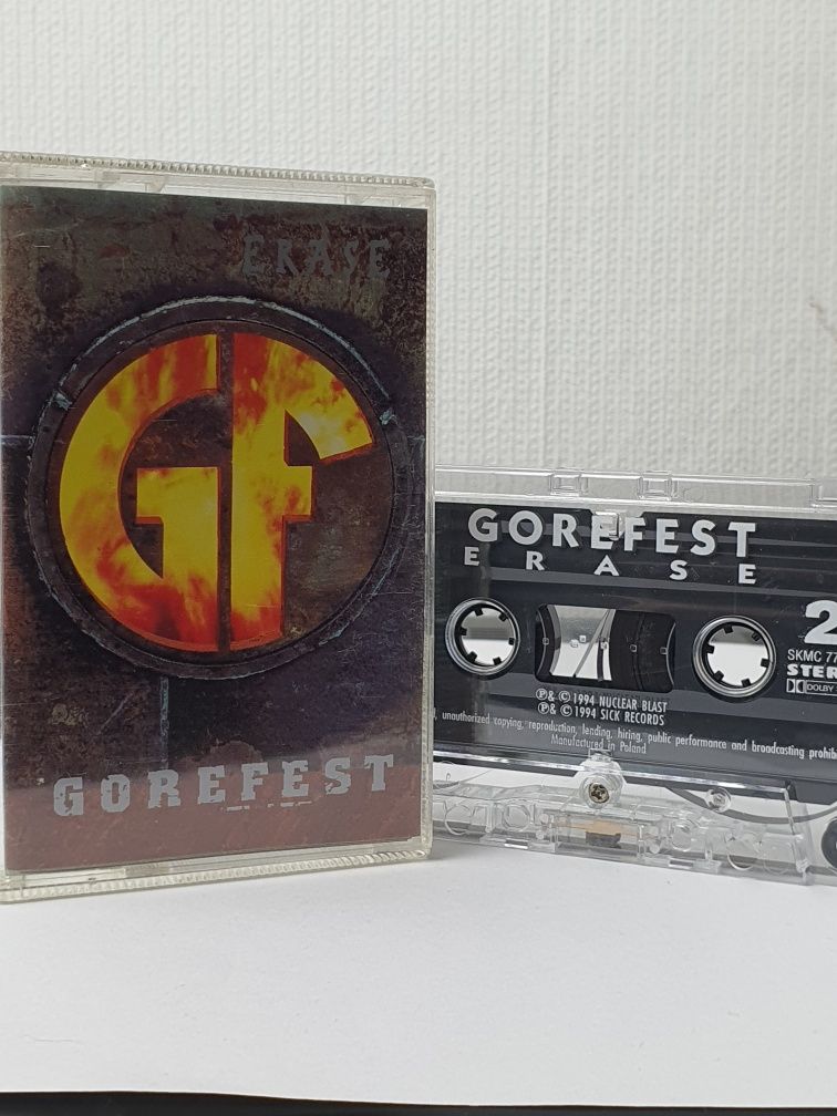 Gorefest -Erase audio