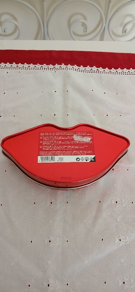 Lata The Body Shop, vazia
