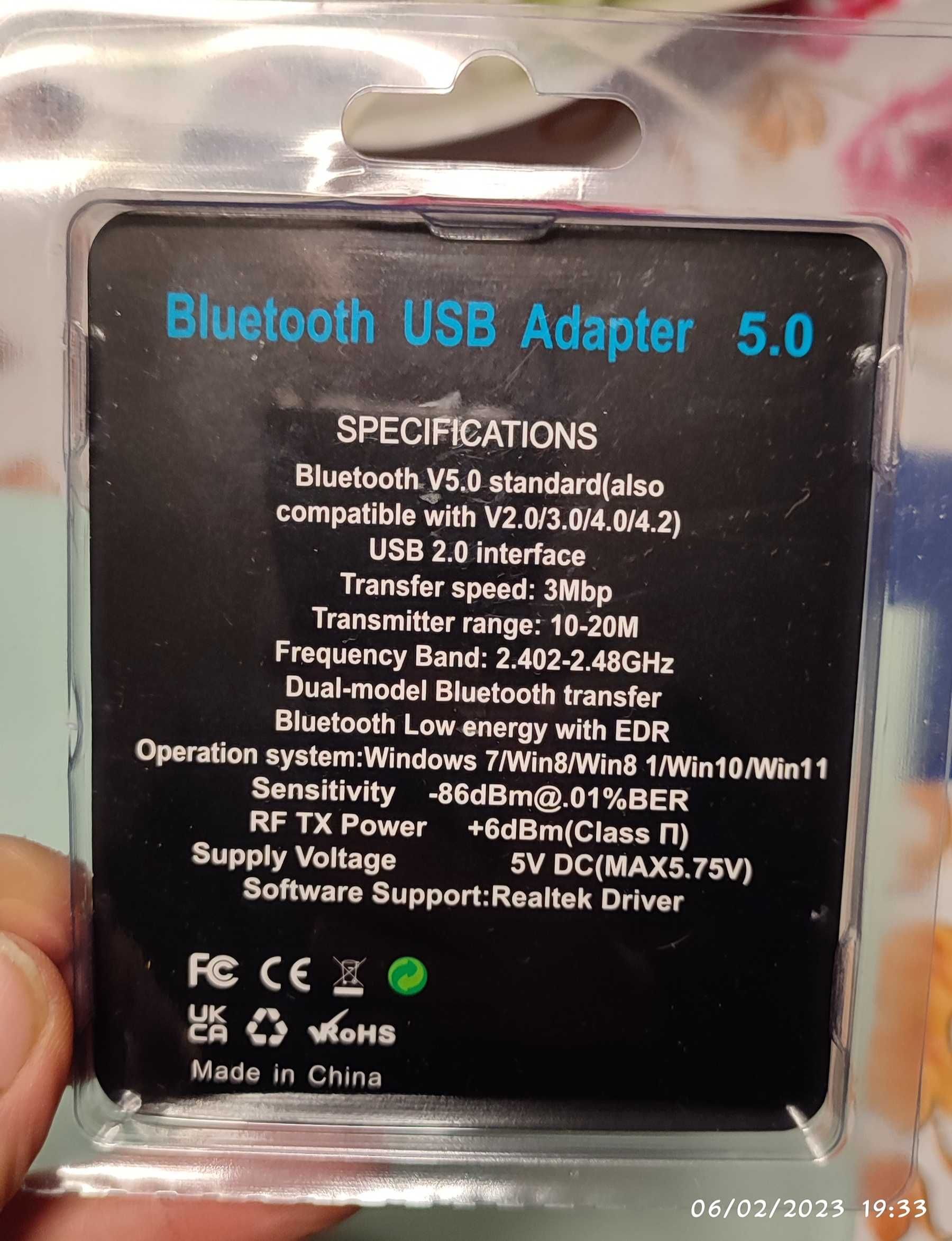 Bluetooth USB 5.0