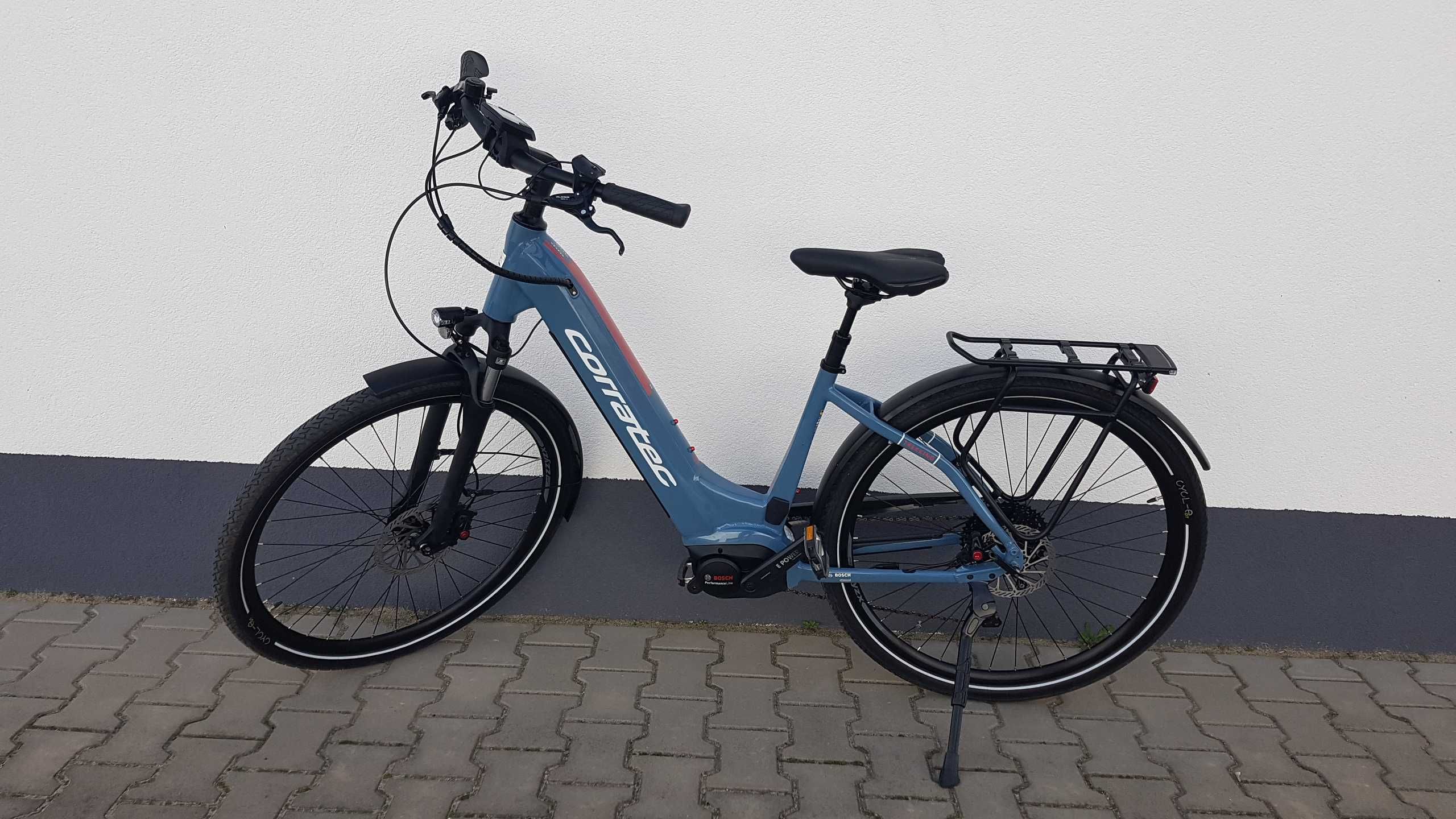 Rower elektryczny damka Corratec E-POWER BOSCH DEORE XT (45cm/S)