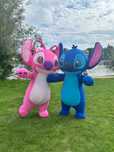 STITCH i ANGEL Żywa maskotka na imprezę urodziny dzieci do przedszkola