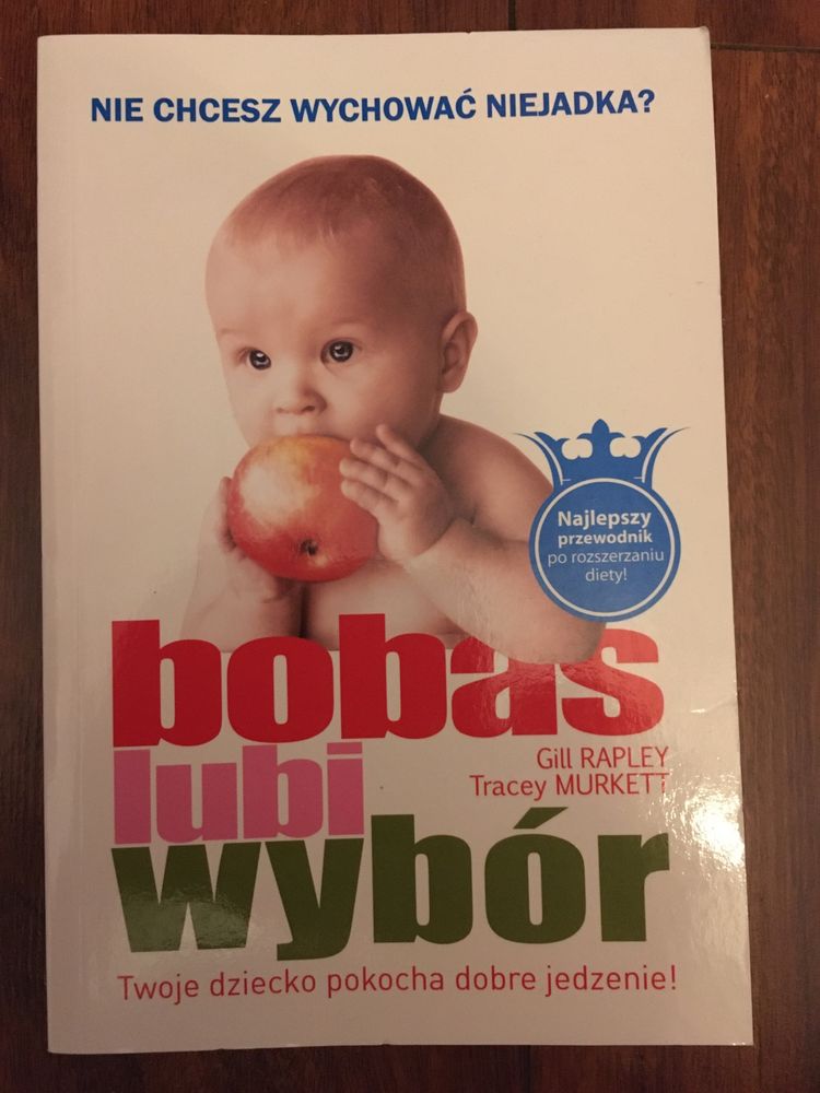 KSIĄŻKA Bobas lubi wybór BLW poradnik stan bdb