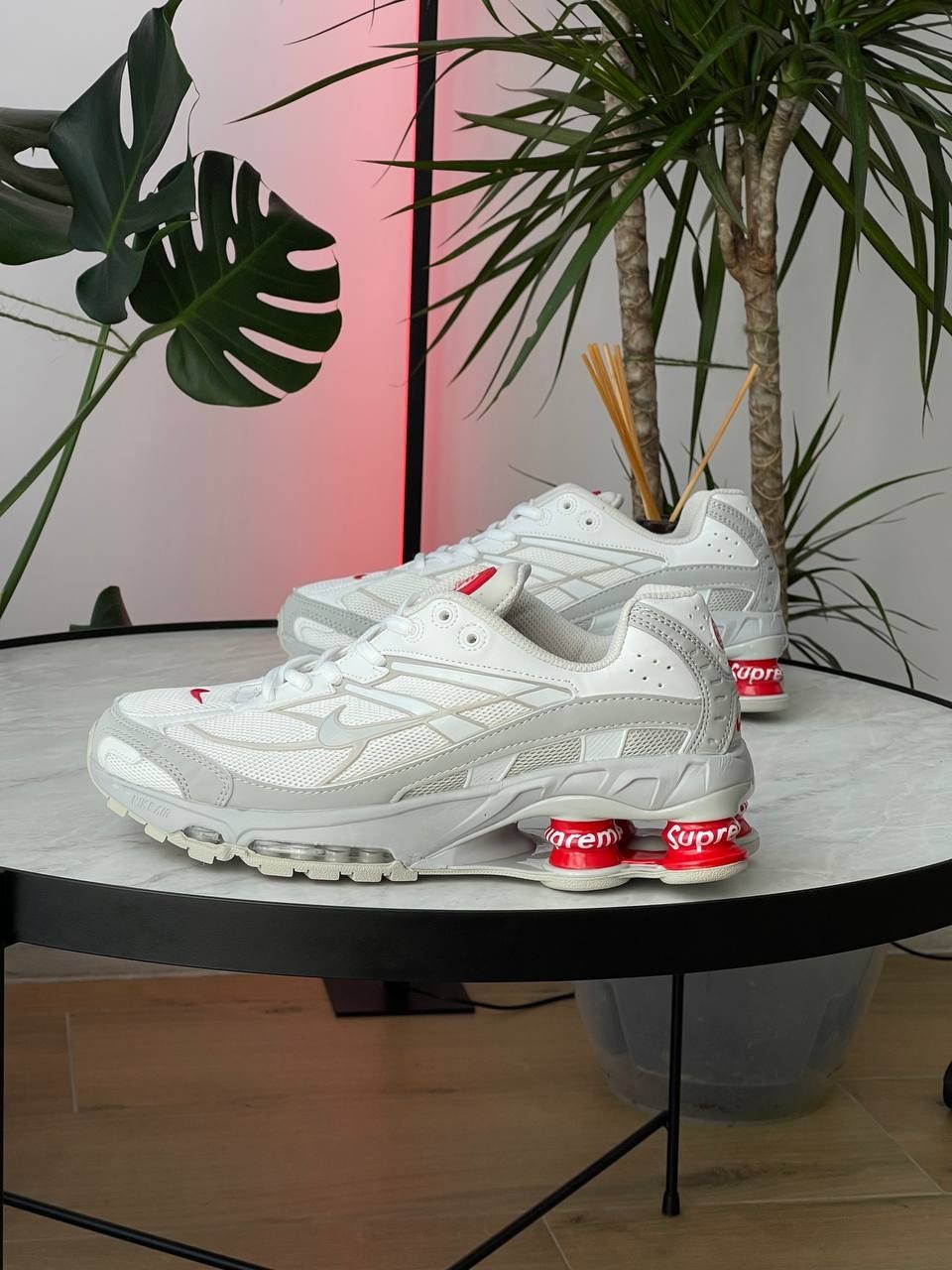 БЕЗ ПРЕДОПЛАТ ‼️ Supreme x Nike Shox Ride 2 SP White /Найк Шокс Супрім