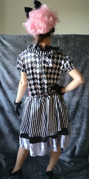 Kostium dla dorosłych Harlequin Vintage Clown