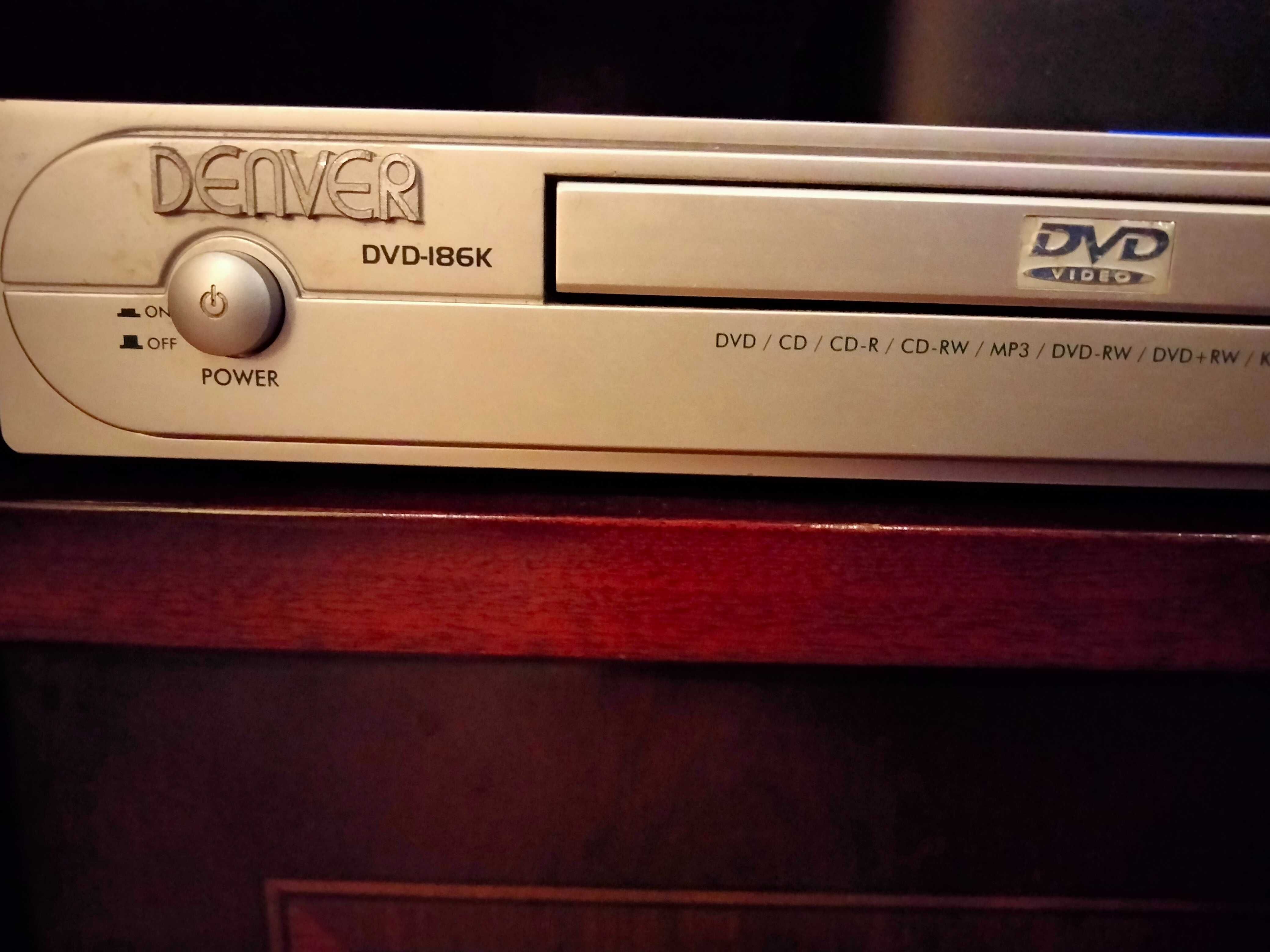 Leitor DENVER | DVD VIDEO + outros formatos | DVD-186K