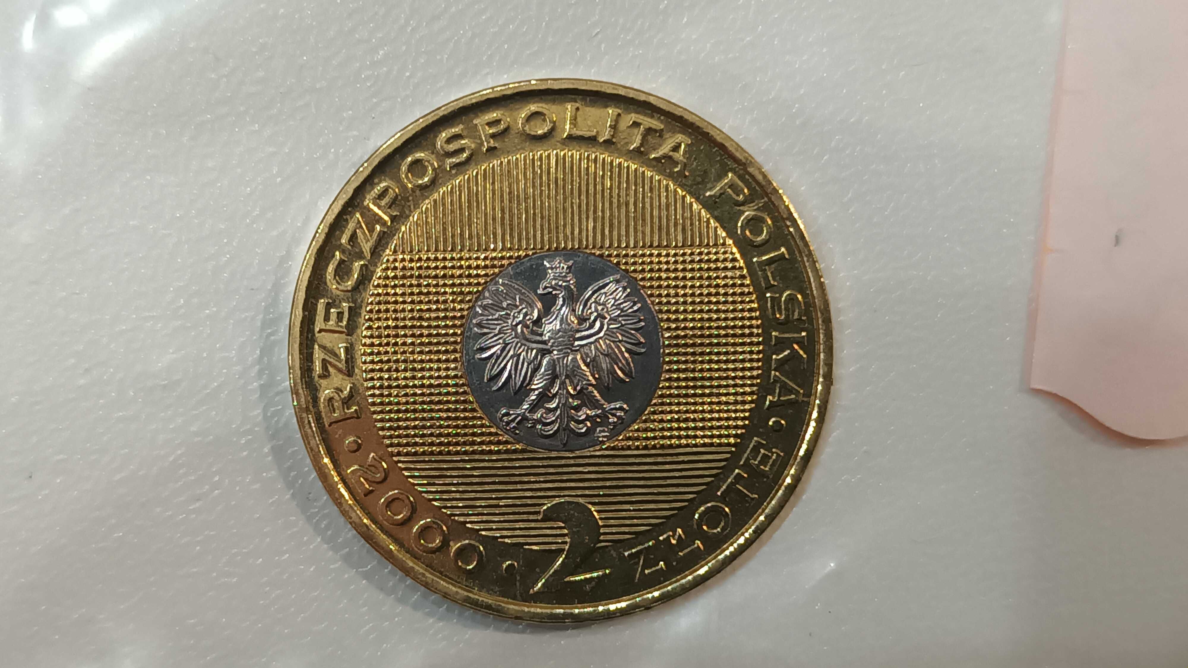 Moneta 2zł. 2000r.Duża-Milenium ,Piękna Ideał.!