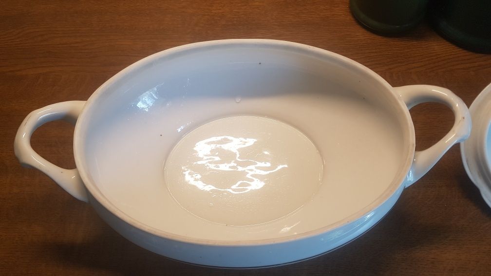 Stara waza porcelanowa teryna WALDERSHOF 2,5l (Wałbrzych) sygnowana