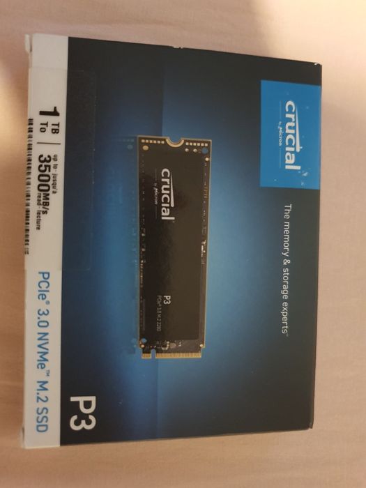 Dysk Crucial P3 1Tb.