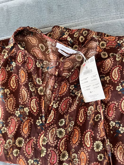 Koszula bluzka reserved S oversize