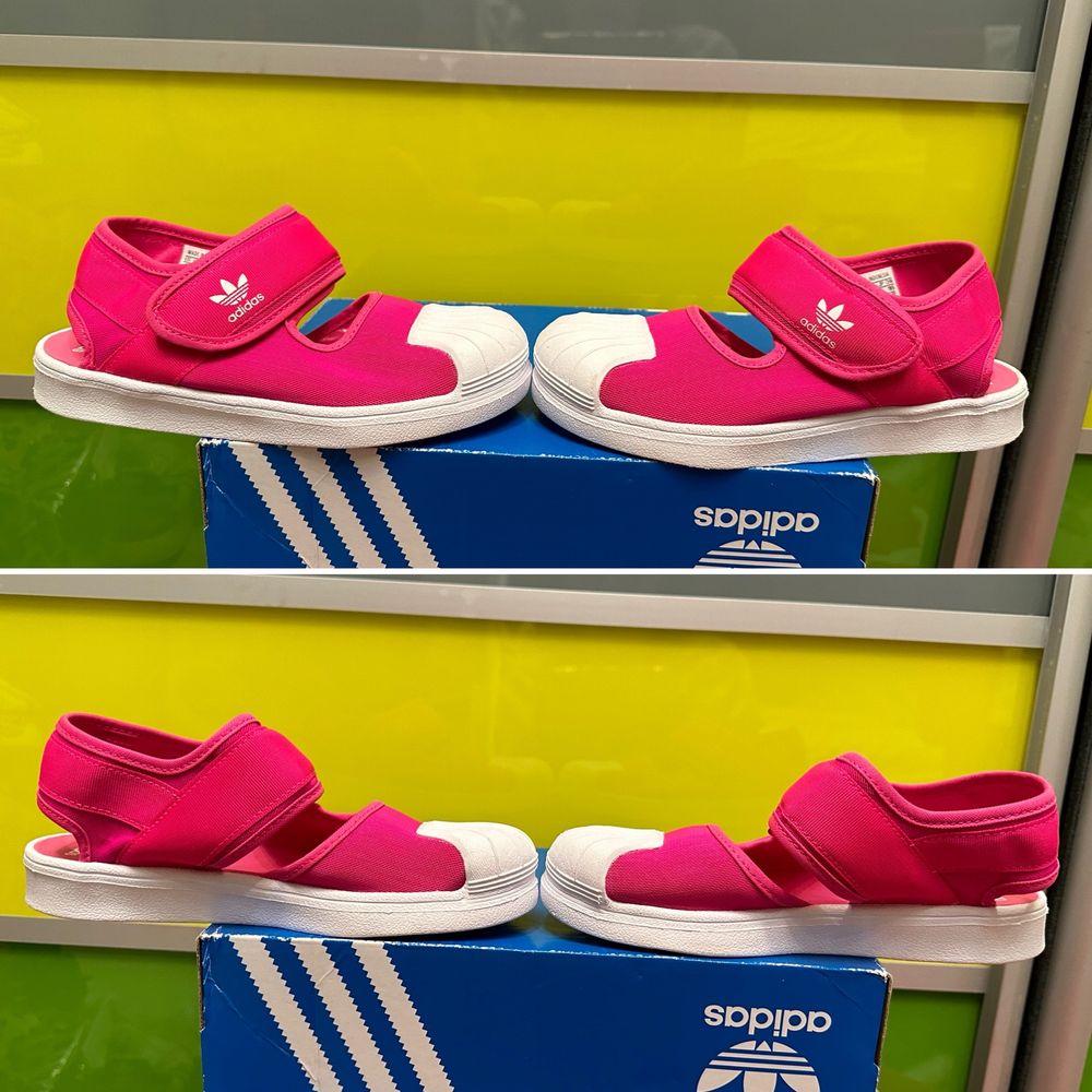 ‼️сандалі adidas super star 32 оригінал босоніжки для дівчинки