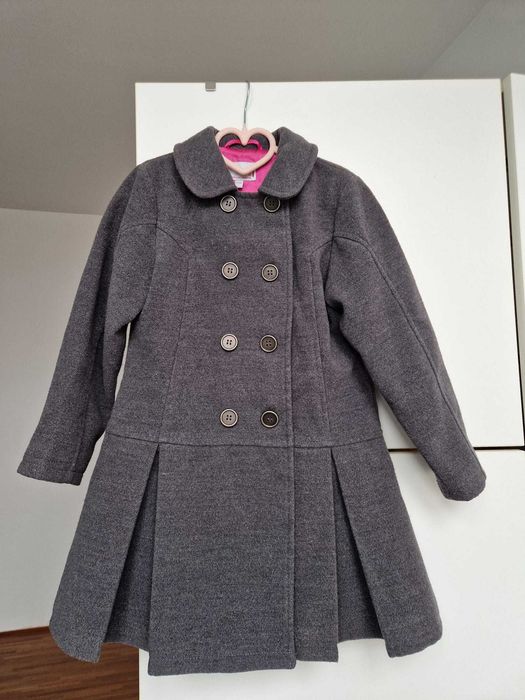 Płaszcz dla dziewczynki next 5-6 lat