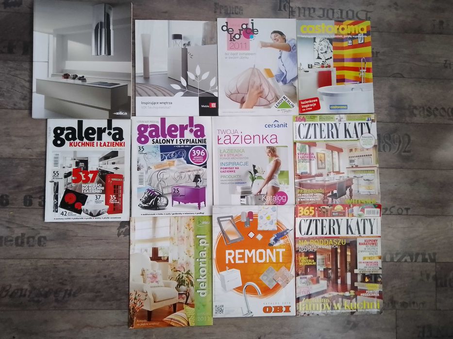 Katalogi wnętrzarskie