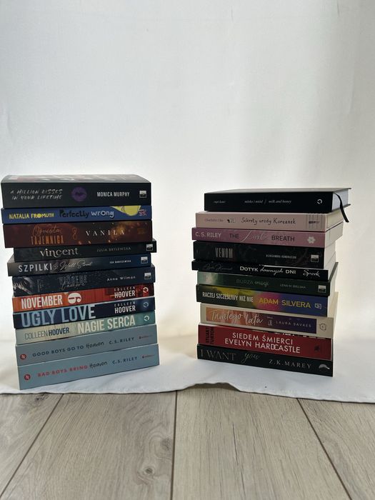 Ksiażki, literatura martyna keller mariana zapata julia brylewska  itp