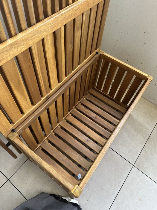 Biombo e caixa de arrumação Ikea Nammaro