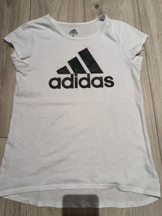 Bluzeczka dziewczęca Adidas 14 lat biała