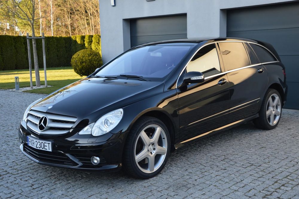 Mercedes-Benz Klasa R R500 Long 5.5 V8 388KM LPG Prins, Panorama, Harman, niski przebieg