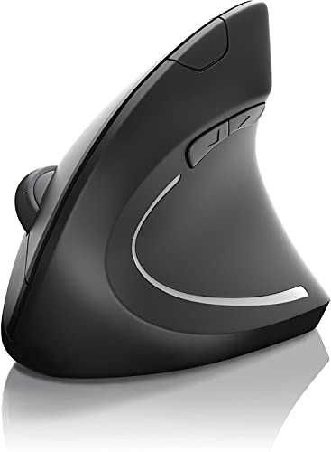 Bezprzewodowa ergonomiczna mysz pionowa Bluetooth - dla leworęcznych