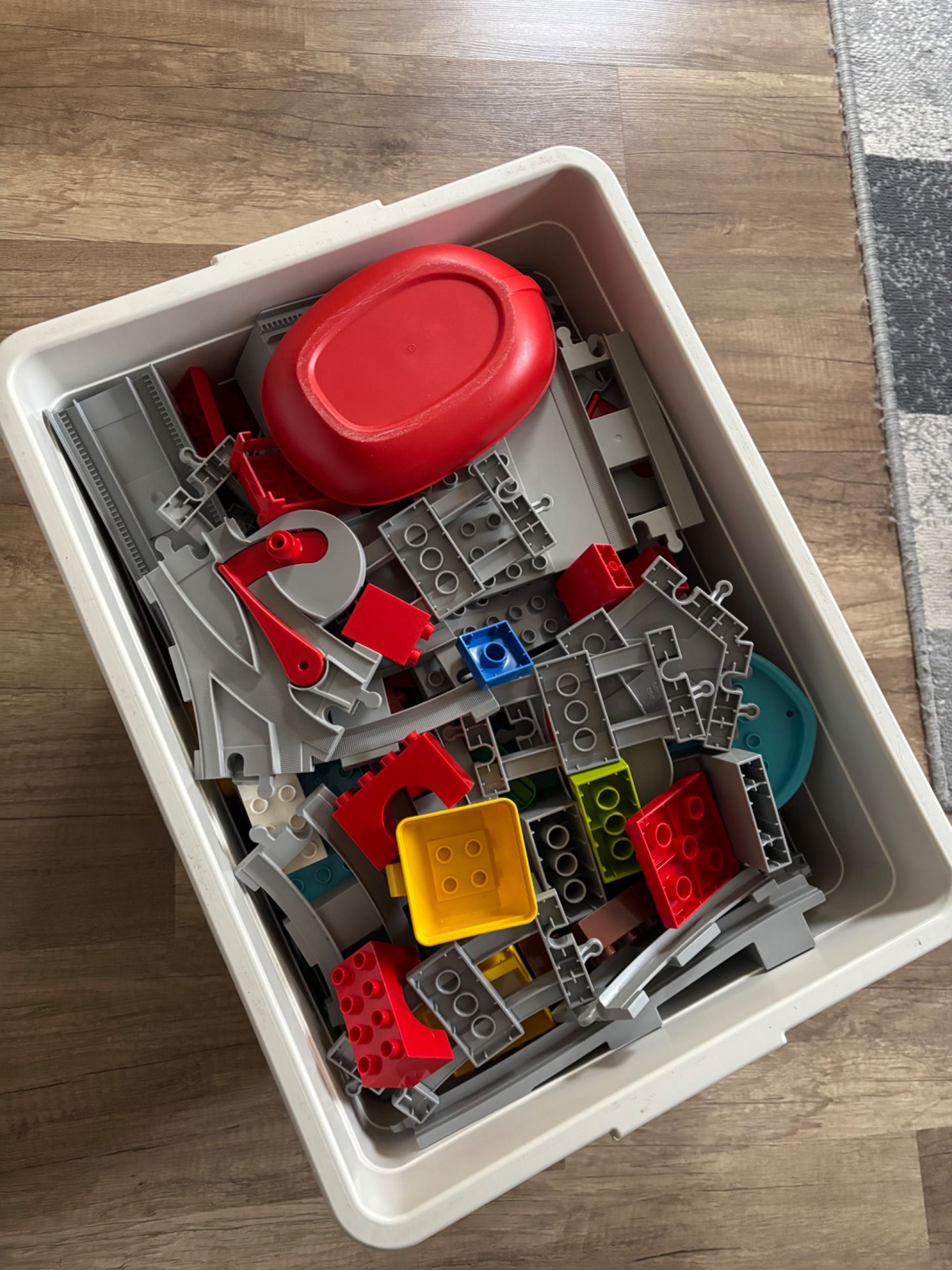 Lego Duplo pociąg towarowy pociąg parowy