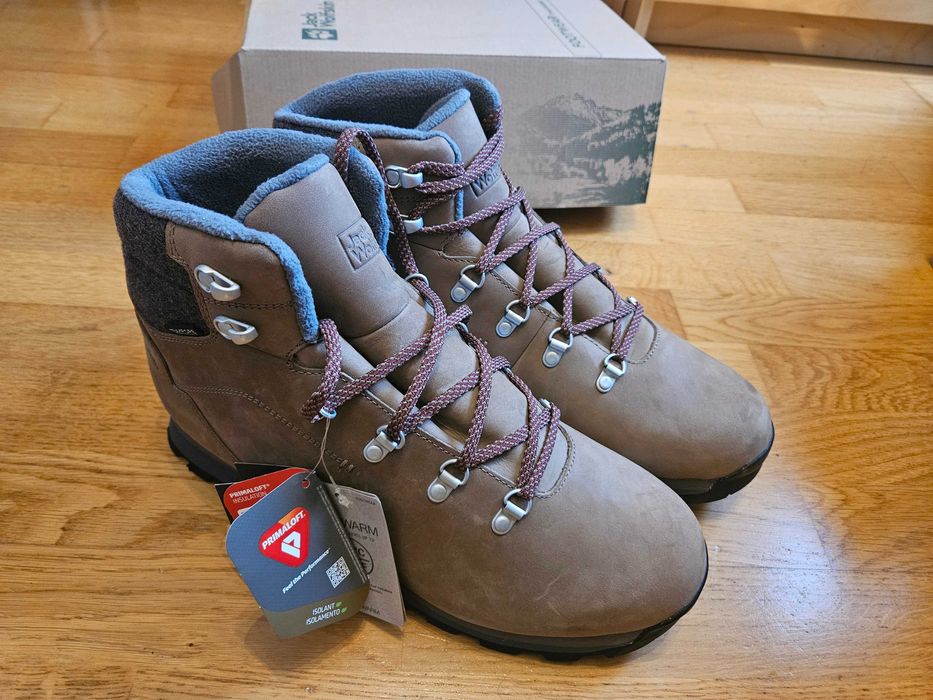 Męskie buty zimowe ocieplane Jack Wolfskin ThunderBay r.45,5 Primaloft