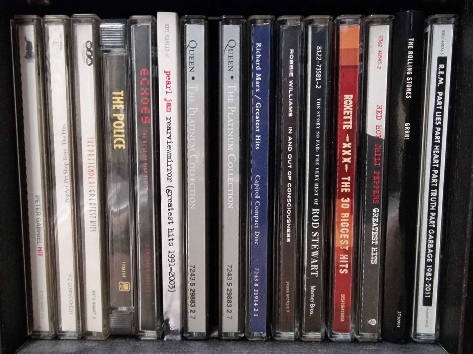 Várias coletâneas em CD (Pop, Rock, Hard-Rock)