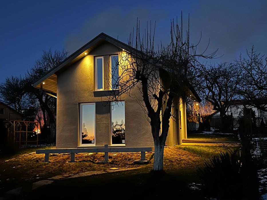 Budowa domu35/70  zgloszenie , Letniskowego w konstrukcji szkieletowej