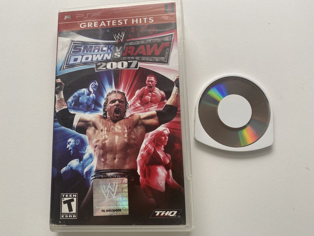 Gra PSP Smackdown vs Raw 2007