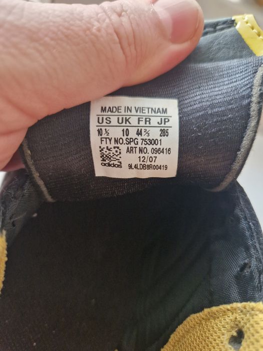 Adidas Classic PREDATOR X PURE™ Firm Ground Soccer Cleats Mens 10.5