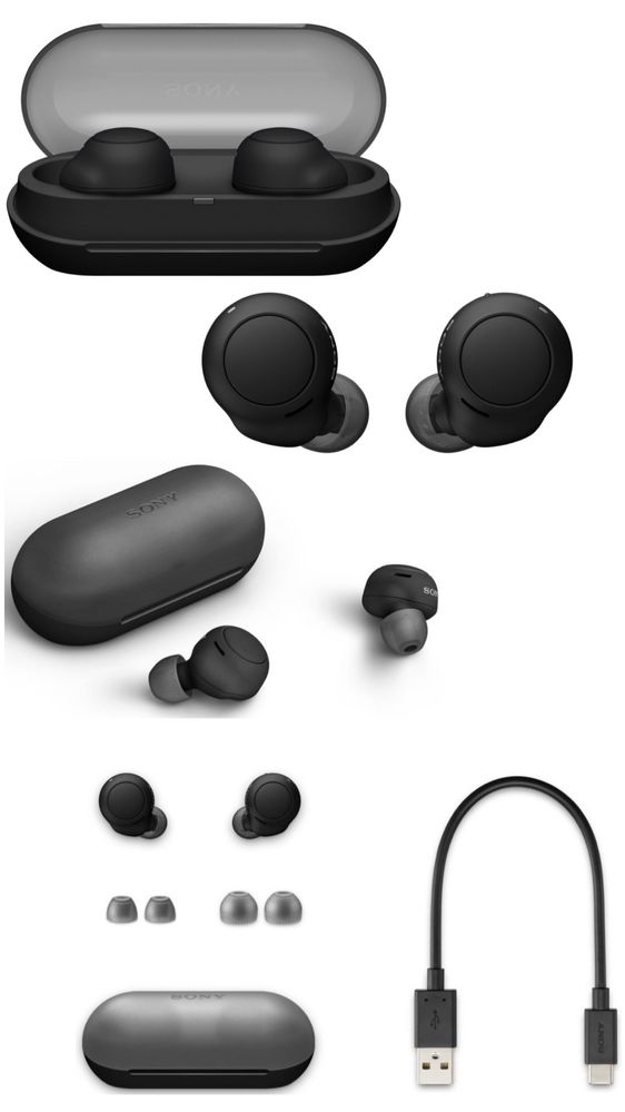 Безпровідні навушники TWS Sony WF-C500 Black (WFC500B.CE7)
