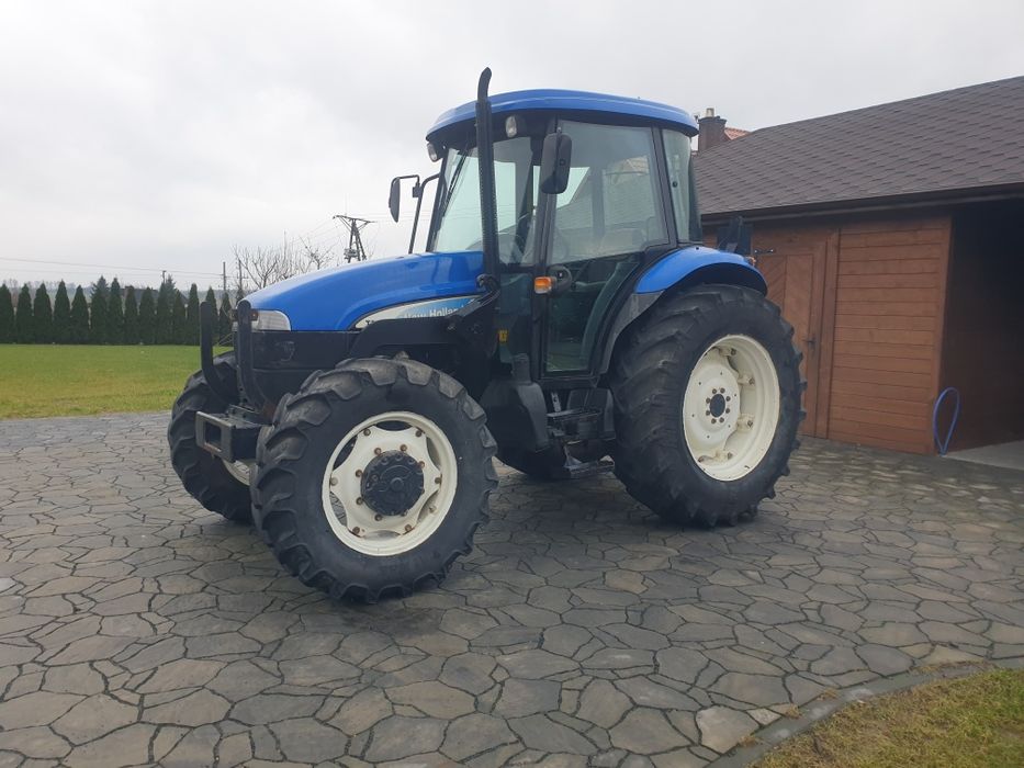 Ciągnik New Holland TD95D 'pneumatka' nie john deere case claas