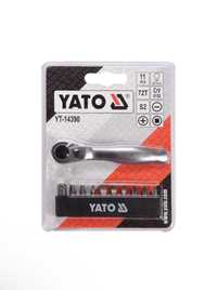 Набір насадок викрутних YATO YT-14390 з тріскачкою 1/4" 25 мм 11 шт