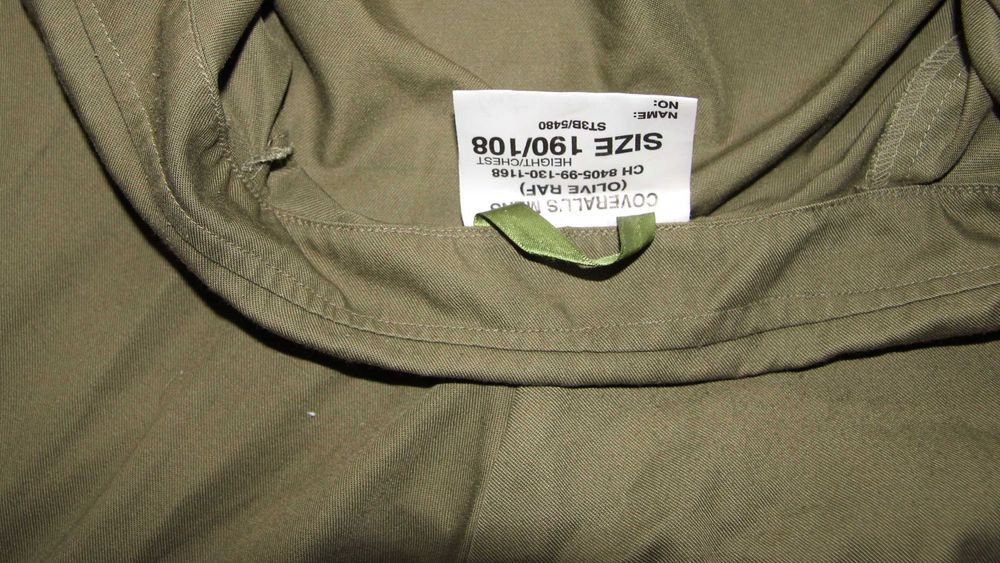 Kombinezon roboczy typu wojskowego oliwkowy  duży rozmiar 190/108