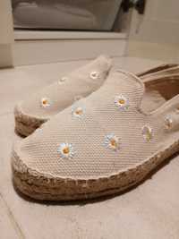 Espadryle beżowe DeeZee Nowe