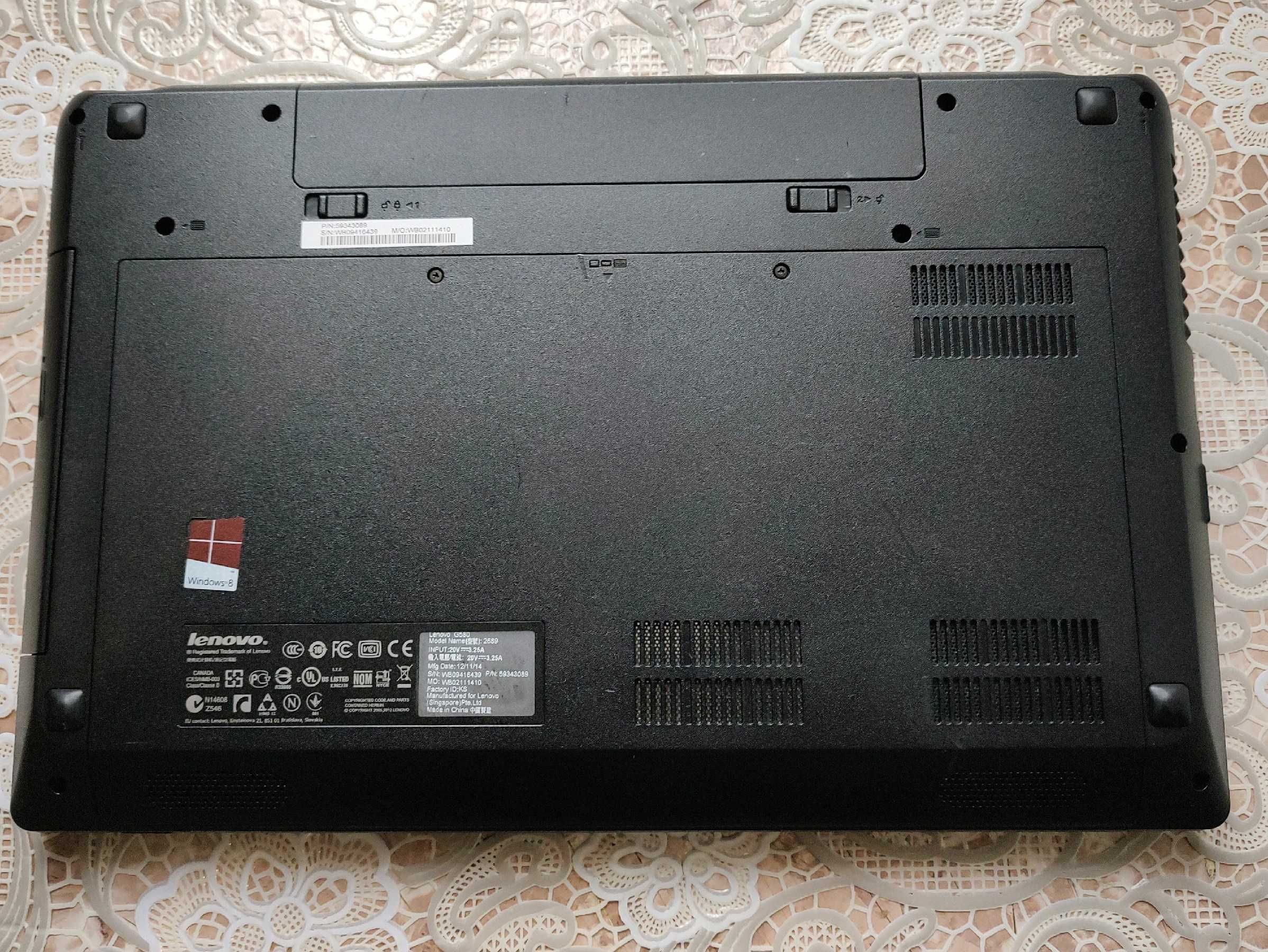 Lenovo G580, USB 3.0, налаштований до роботи
