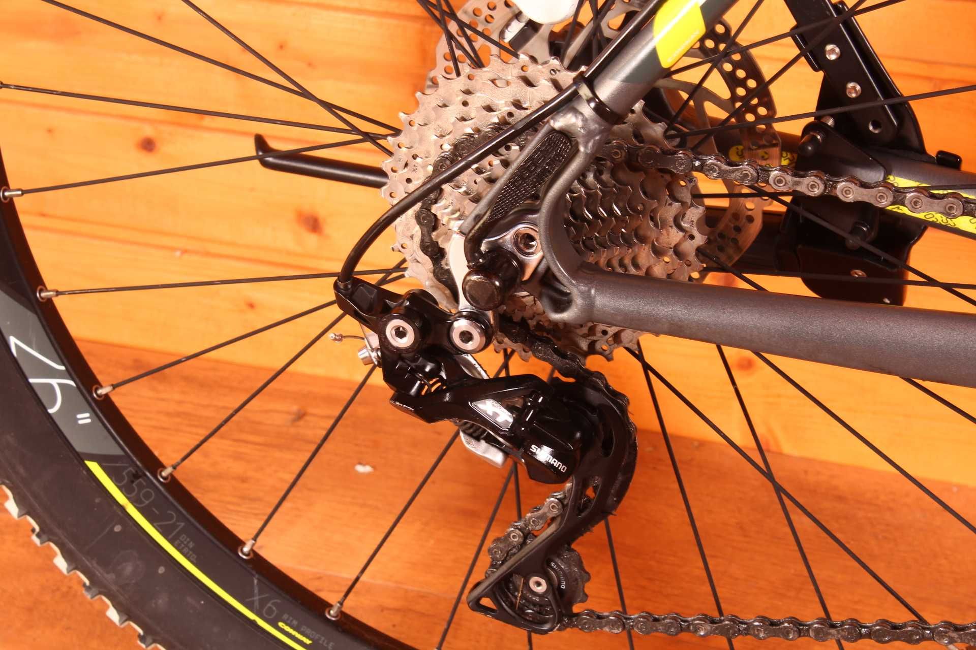 Rower Conway M-Sport, Rock Shox Recon, Deore XT, blokada skoku, BDB !!