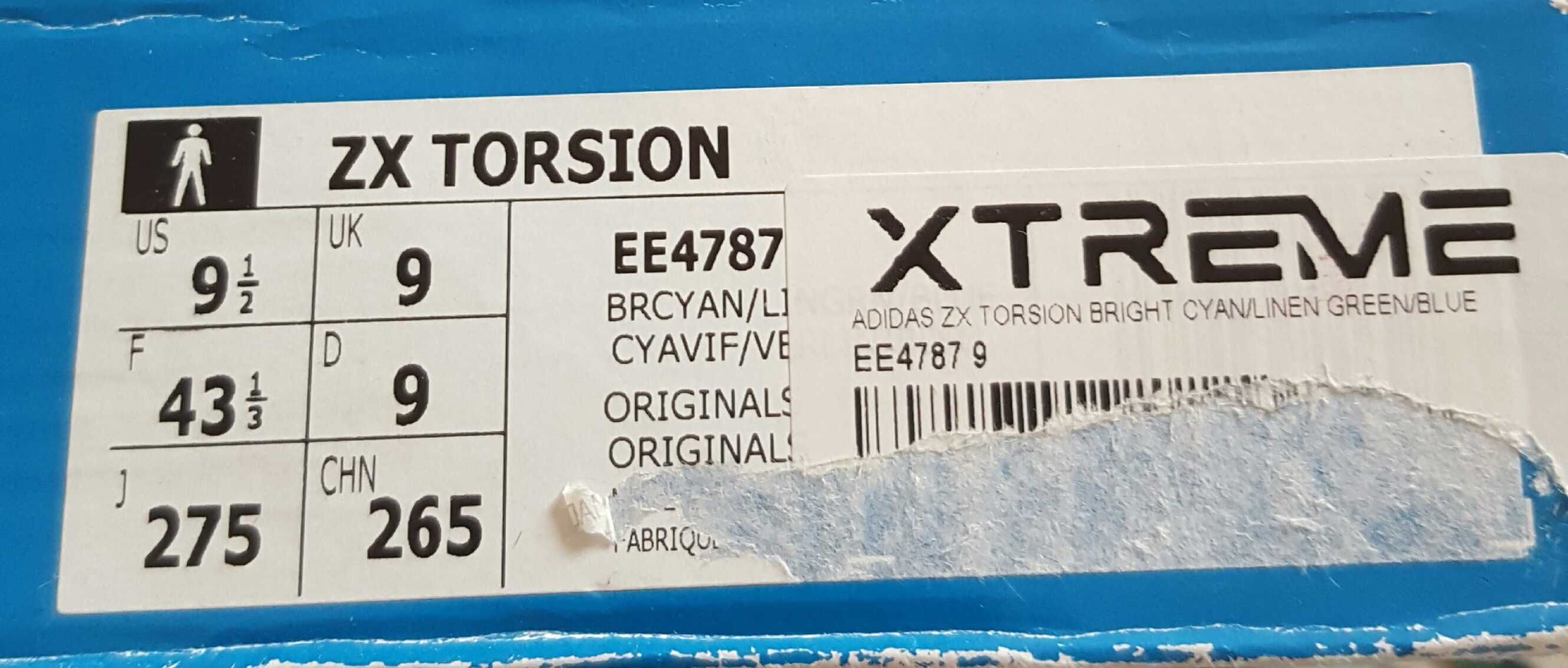 Adidas Originals ZX Torsion 43 1/2