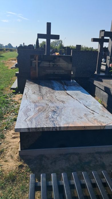 Tanie nowoczesne nagrobki 5299 zł z montażem Cały Kraj.
