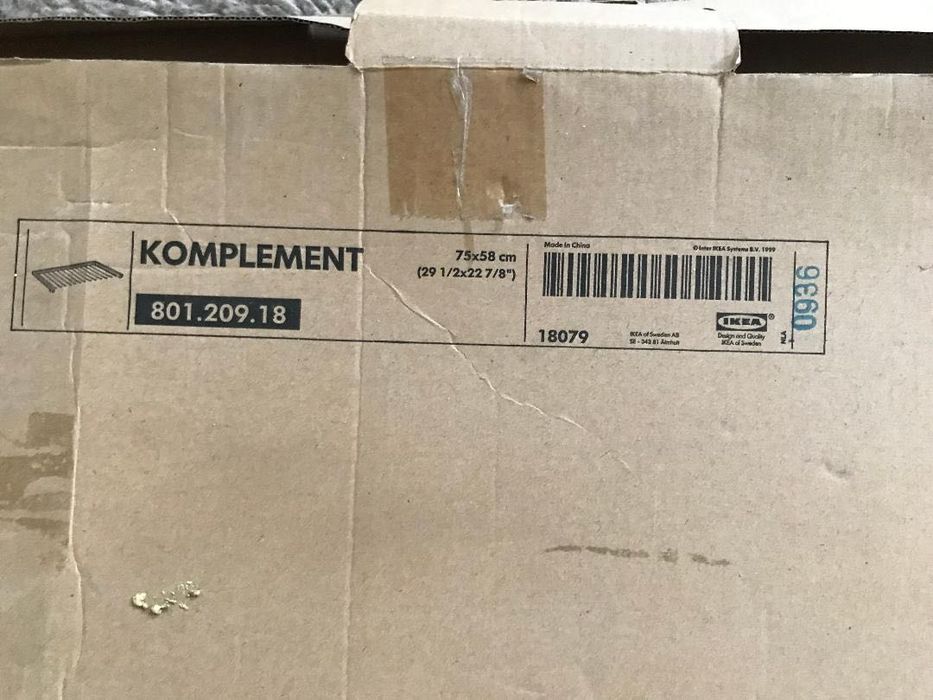element Komplement Ikea wieszak do szafy
