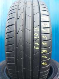 Opony używane 4x 215/55R17 Hankook Ventus Prime 3 Lato Jak Nowe