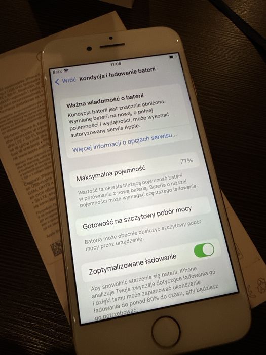 Iphone 8, gold, 64GB