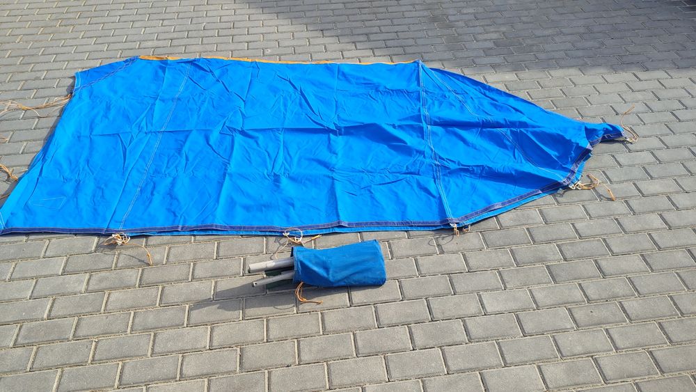 Duplo tecto para tenda