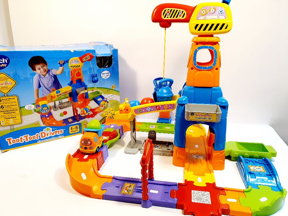 VTECH TORY TOOT-TOOT - Vtech Zestawy Torów , Autka