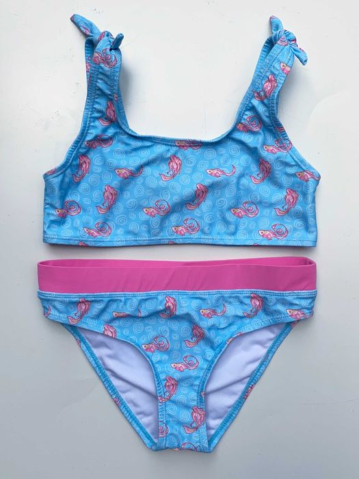 Strój Kostium Kąpielowy Niebieski 146 152 cm Andy by Frank Dandy Rybki