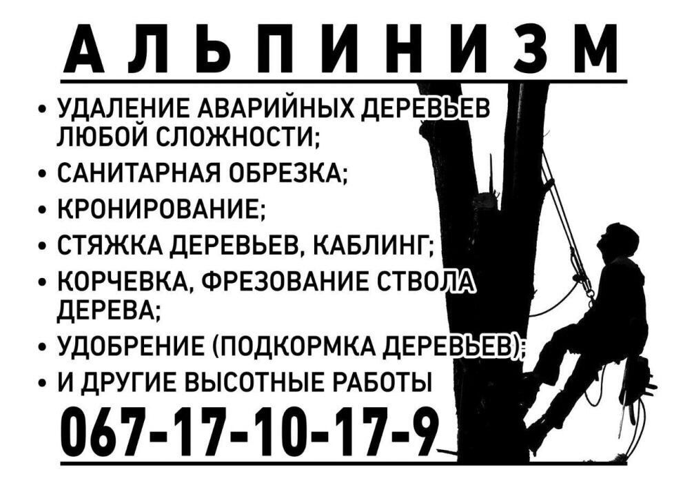 Видалення,спил дерев, кронування,чистка,покіс трави