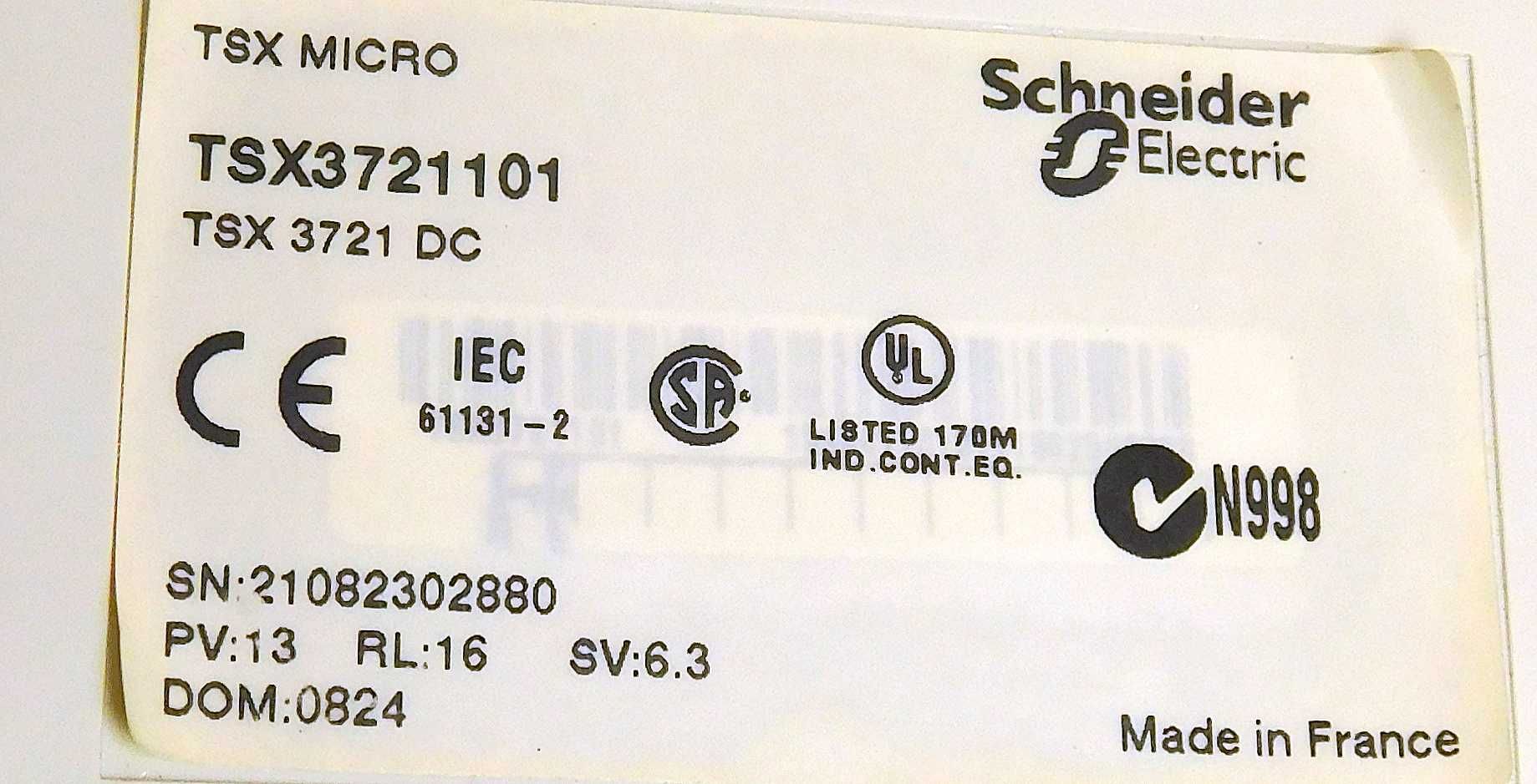 Sterownik TSX372 PLC TSX Micro Schneider Electric [R1]