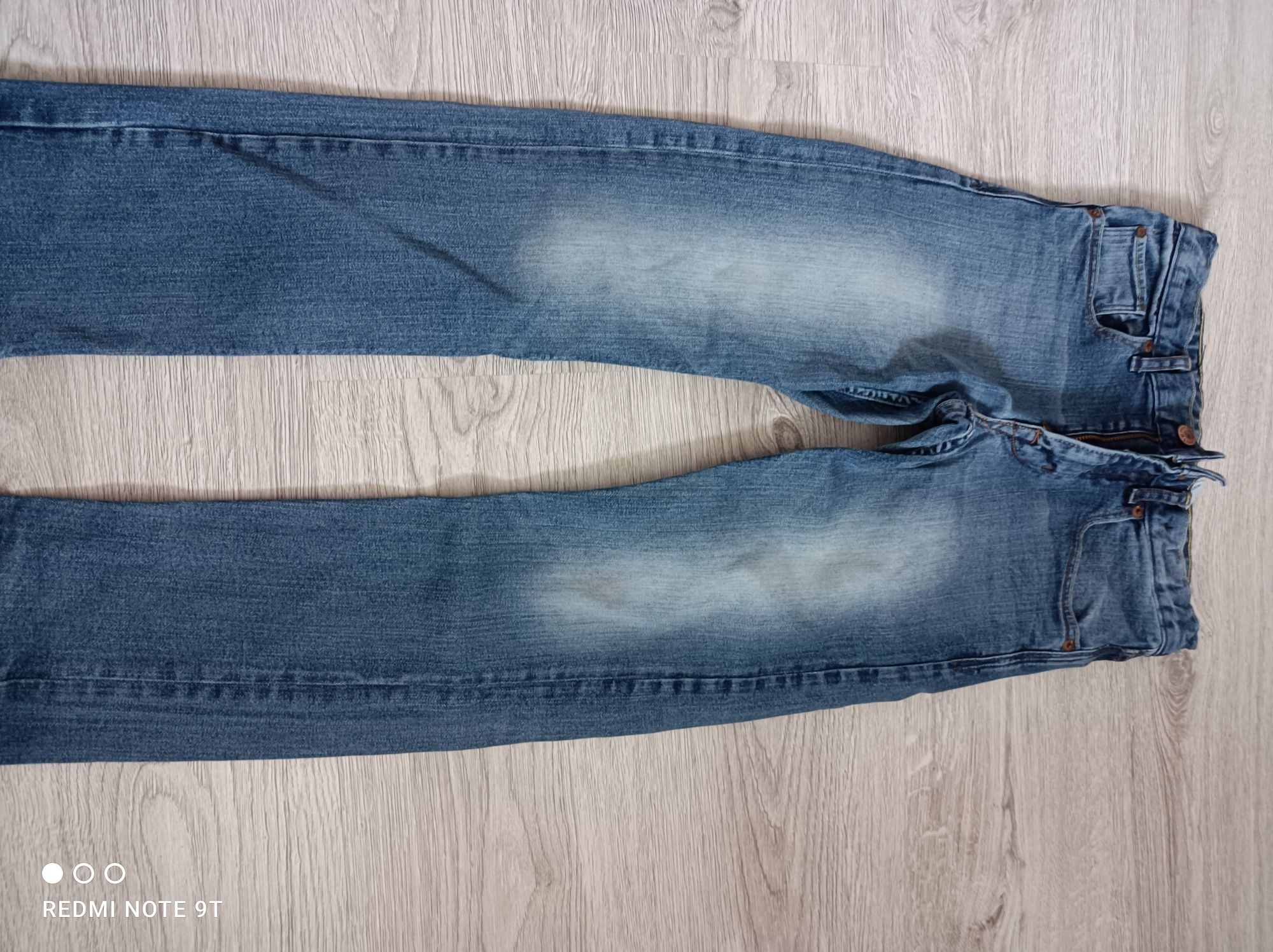 Spodnie jeansy h&m 140
