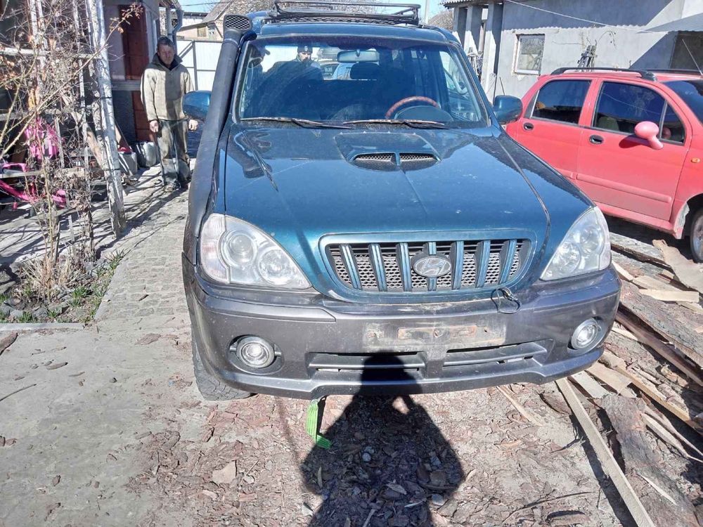 Разборка HYUNDAI Terracan 2,9 дизель 2001-2007год