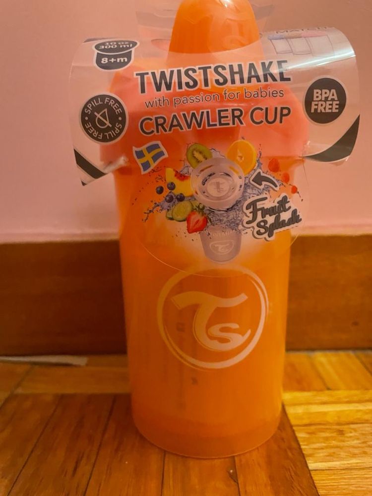 Copo aprendizagem Twistshake novo 8 meses 300 ml