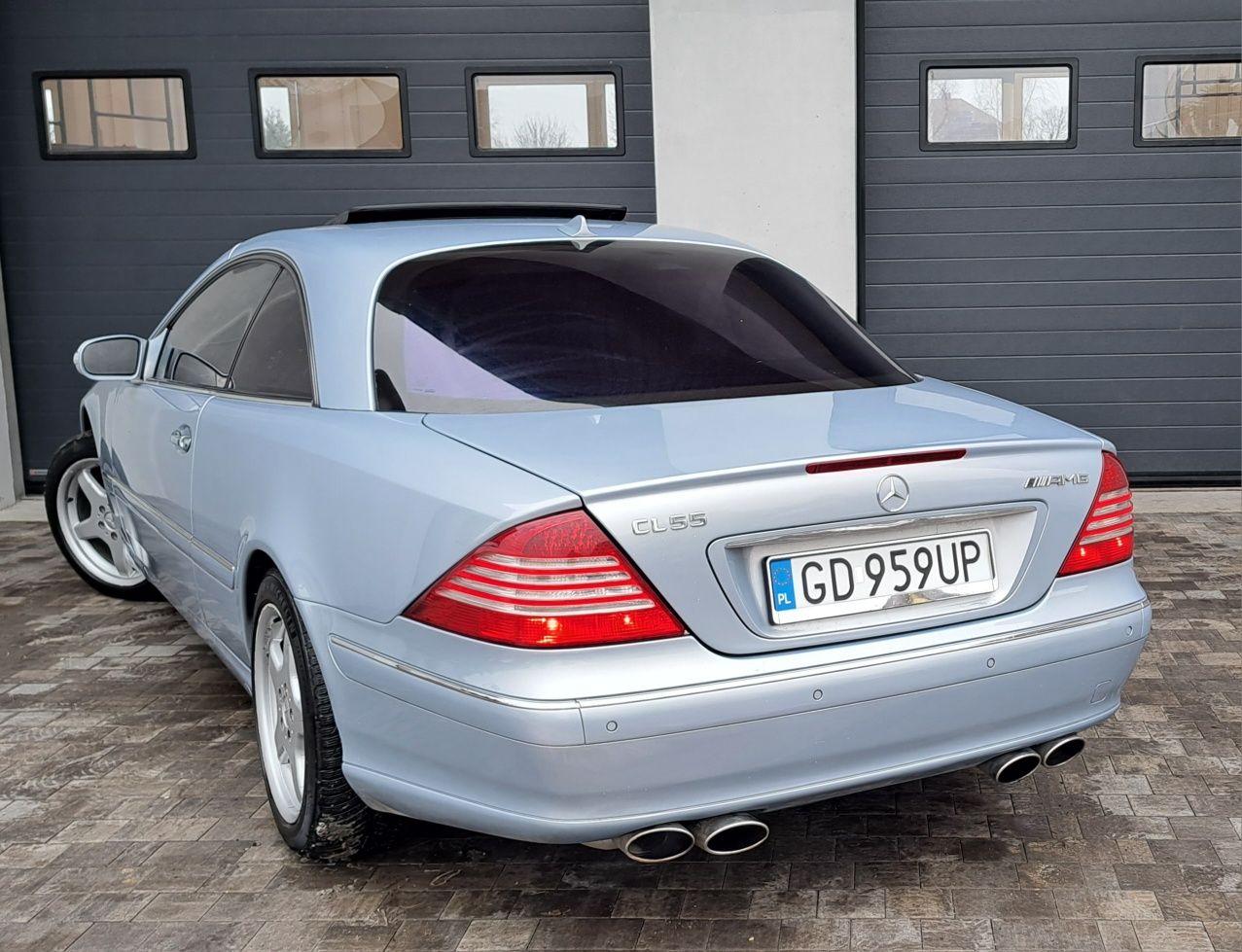 Mercedes W215 CL500 5.0 V8 306KM benzyna GAZ coupe zamiana